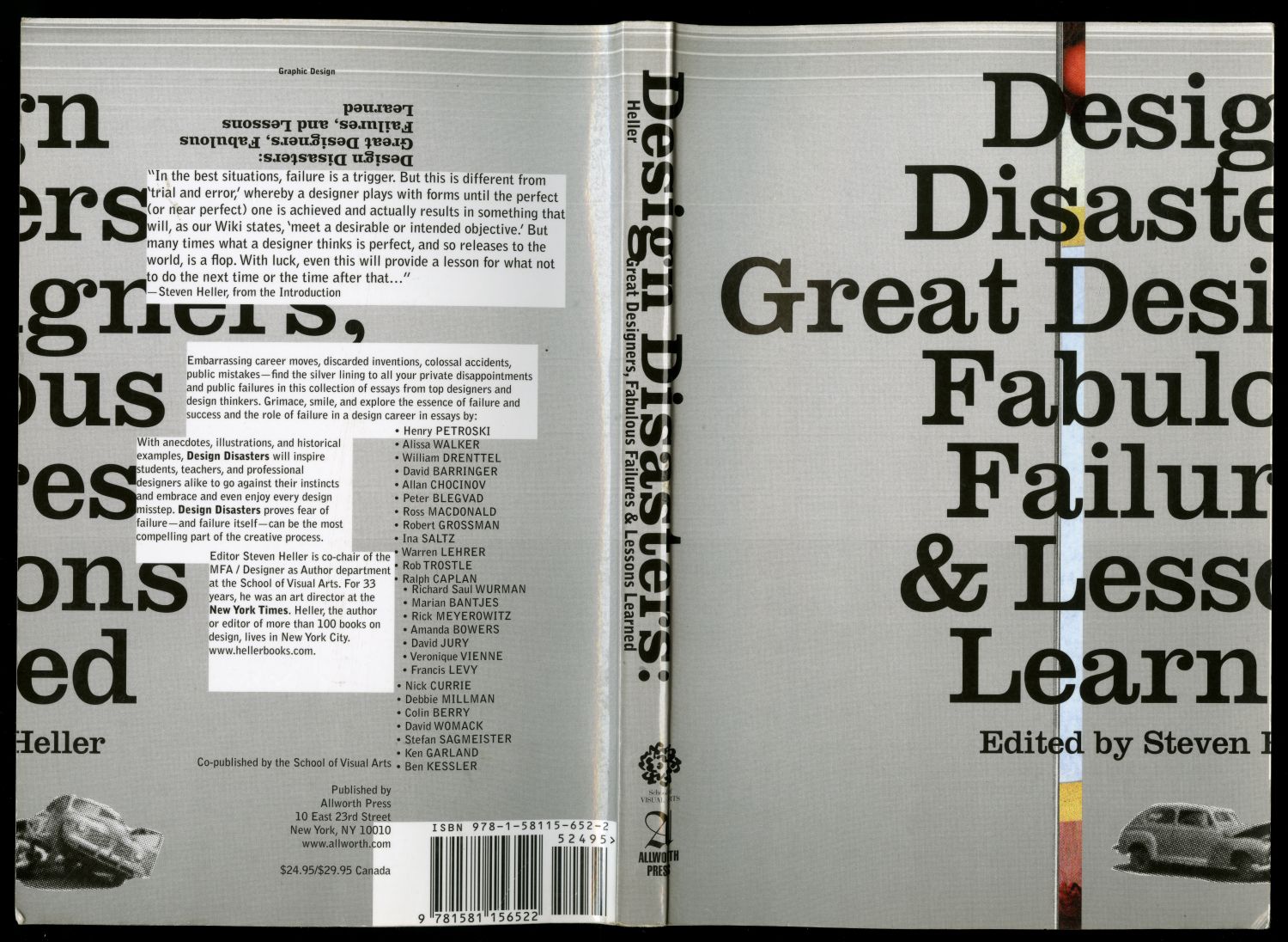 『Design Disasters: Great Designers Fabulous Failures & Lessons Learned』 表紙